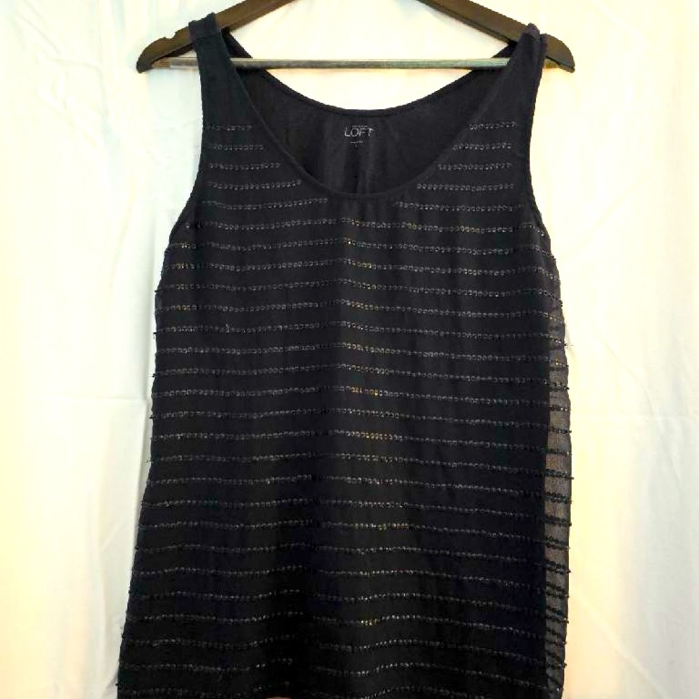 Loft tank top, size large
